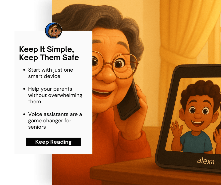 Simple Tech, Safer Parents: How Smart Home Devices Help Without Overwhelming Mom and&nbsp;Dad